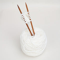 75pcs Double Pointed Knitting Needles Set - Carbonized Bamboo - 15 Sizes