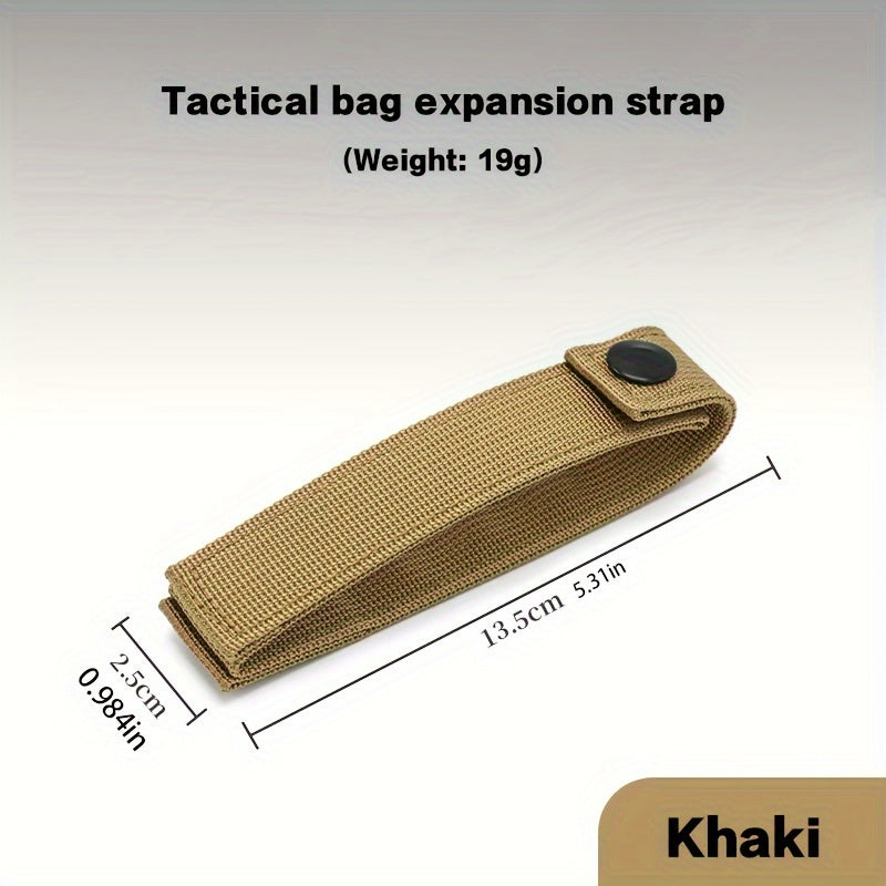 Outdoor Bag Fixed Buckle Nylon Webbing Buckle Backpack Expansion Strap