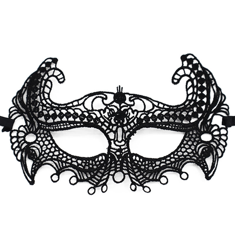 Molded Lace Masquerade Mask For Adults Hot Stamping Mask