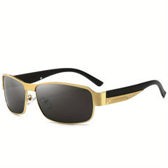 Men's Polarized Cycling Sunglasses UV400 Aviator with Case