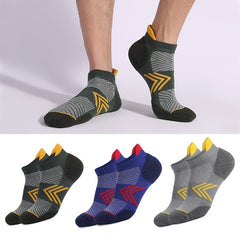 Men's Ankle Socks Comfortable Casual Running Sock Arch Support Plus Size 6 15
