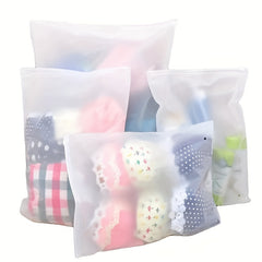 Semi-Sheer Underwear Storage Bag - Self-Sealing Travel Organiser