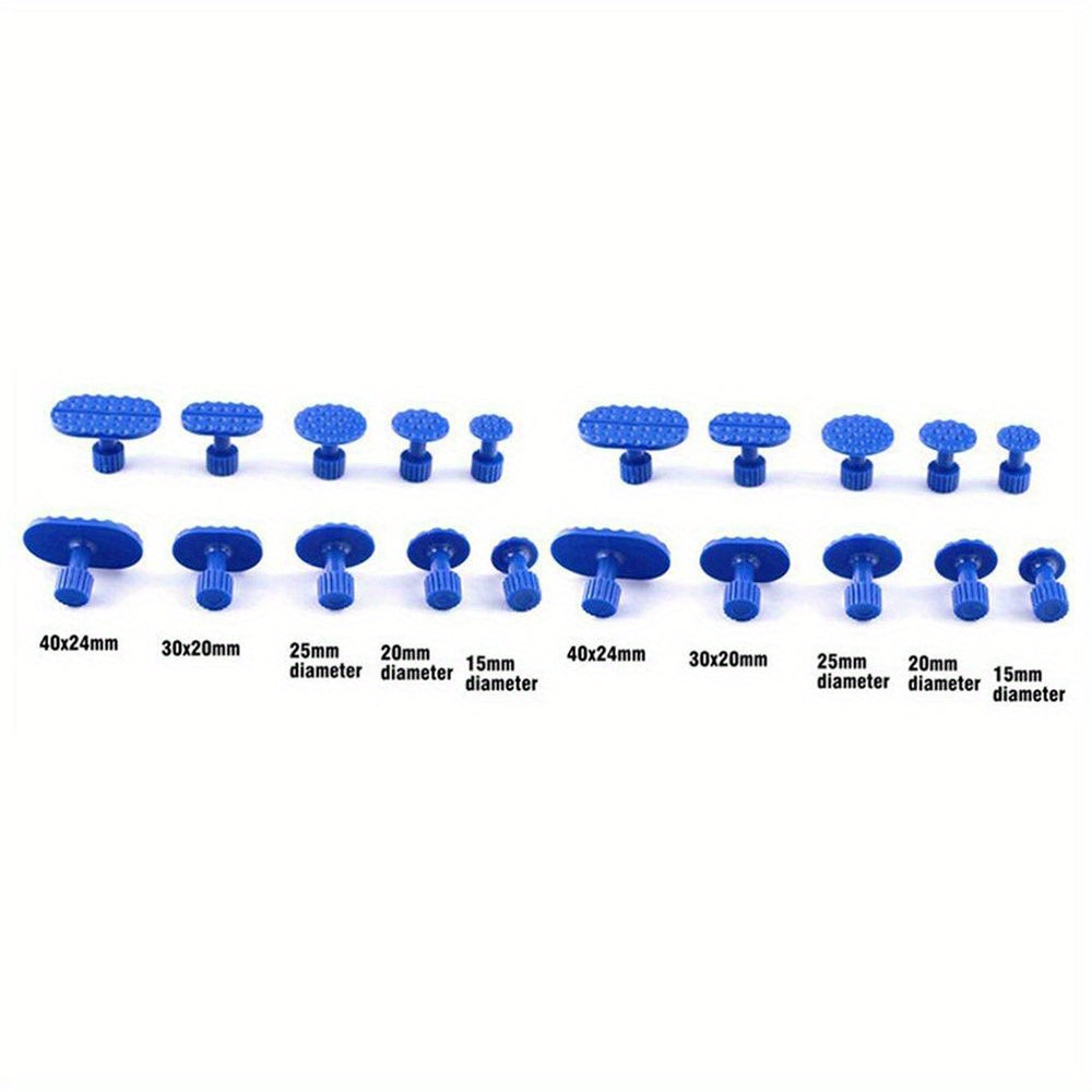 DIY Car Body Dent Repair Kit Paintless Dent Removal Tools with 20 Tabs