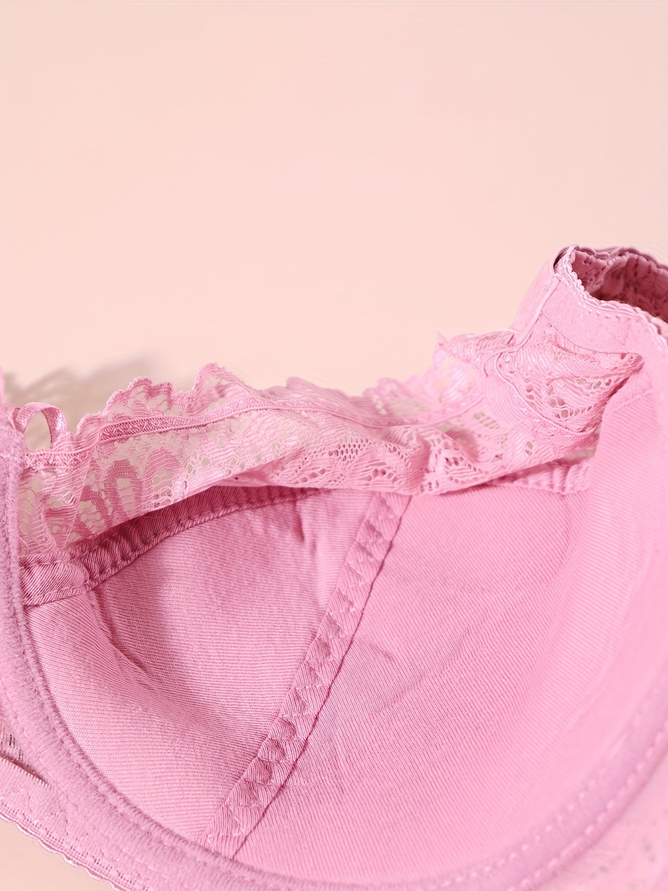Floral Lace Full Coverage Underwire Bra