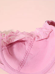 Floral Lace Full Coverage Underwire Bra