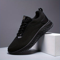 Men's Lightweight Knitted Sneakers for Running in Spring and Summer