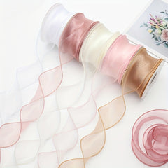 Fishtail Yarn Ribbon Floral Art Packaging Hair Accessories Bow Diy Materials