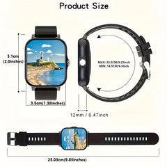 Smart Watch Calls Text Alerts Sport Modes Music Rose Gold