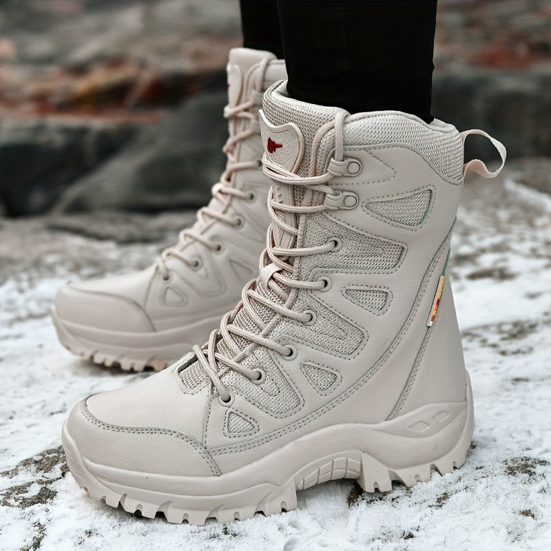 Military Thick Sole Combat Boots Non Slip Tactical Boots