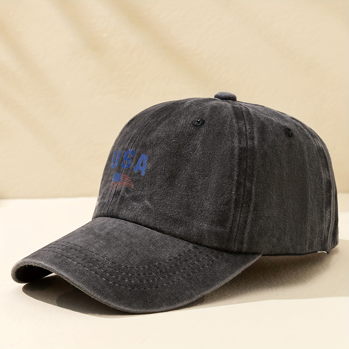 Solid Color Baseball Cap for Outdoor Sports