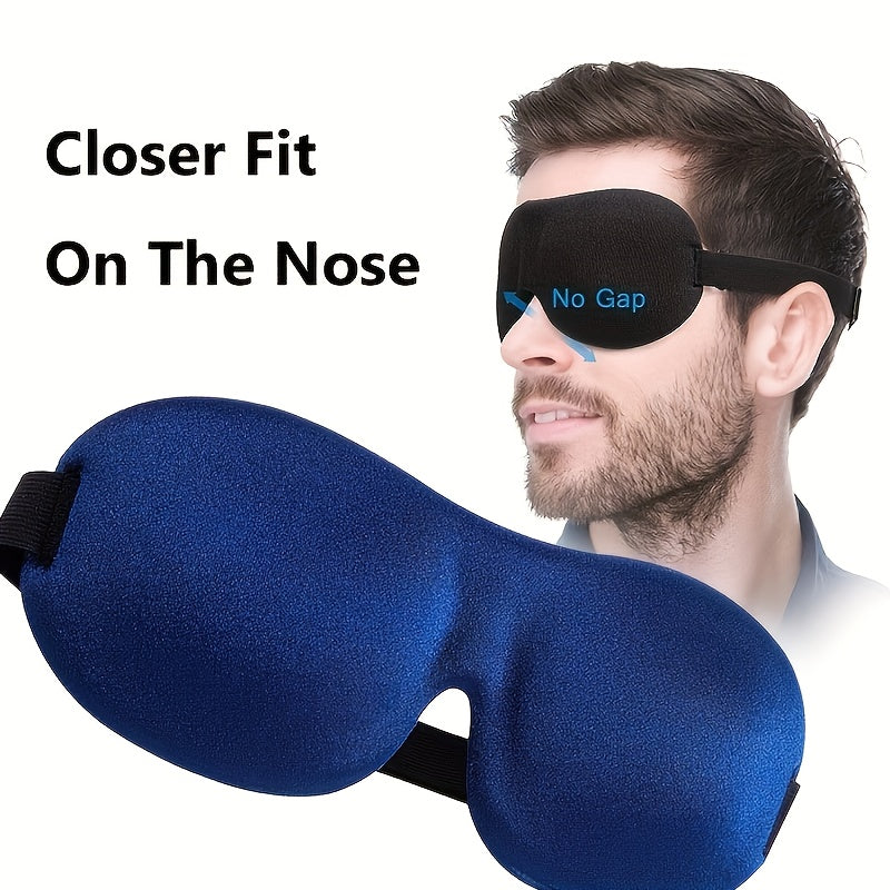 100% Blackout Sleep Eye Mask for Men & Women