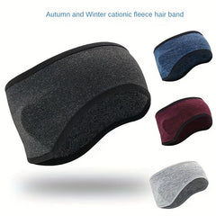 Outdoor Fleece Ear Protection Hairband Sports Running Cycling