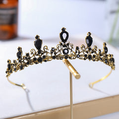 Rhinestone Baroque Crown Hairband Headband Party Favor Decorations