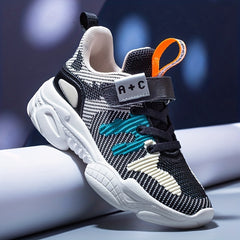 Boys Striped Sneakers Breathable Casual Shoes