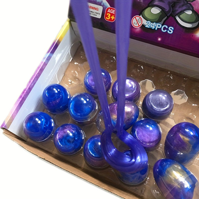 Colorful Starry Sky Crystal Mud Slime Toy