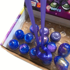 Colorful Starry Sky Crystal Mud Slime Toy
