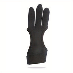 1pc Archery Gloves Shooting Leather Three Finger Protector Gear