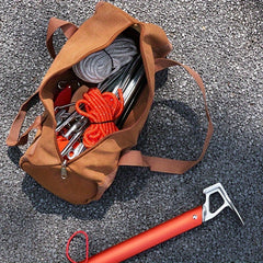Canvas Ground Nail Storage Bag for Camping