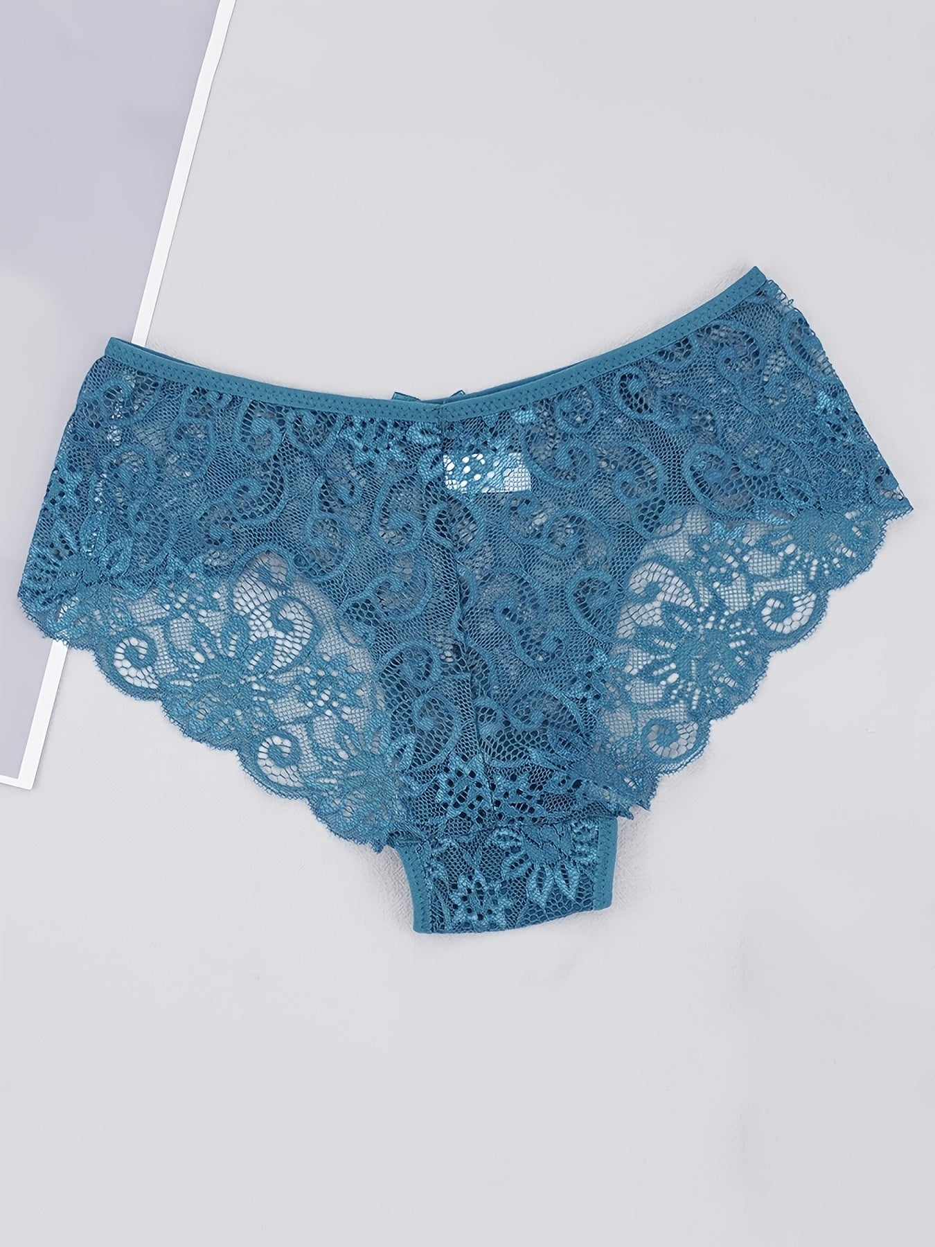 5-Pack Women's Sexy Lace Mid-Waist Panties