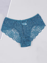 5-Pack Women's Sexy Lace Mid-Waist Panties