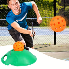 Pickleball Trainer with Cord & 40 Hole Ball for Beginner