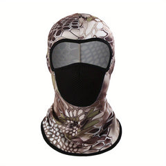 Outdoor Multifunctional Protective Headgear Full Face Mask Windproof Sunshade
