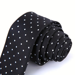 1200Needles Men's Dot Printed Neck Tie
