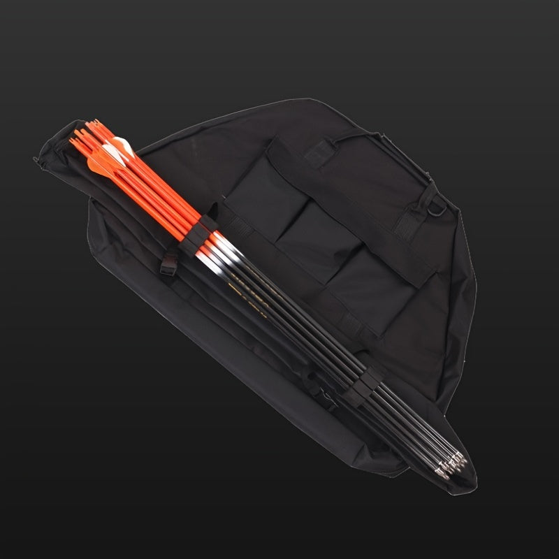 Compound Bow Case Bag with Multiple Pockets and Backpack Straps