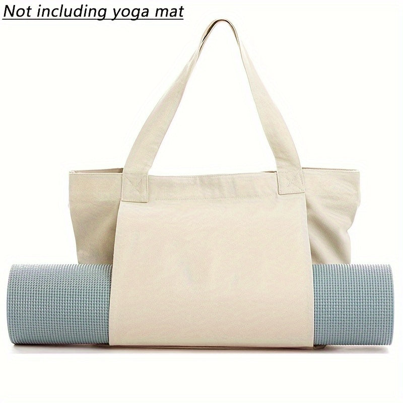 Large Yoga Mat Holder Bag With Shoulder Strap Lightweight And Durable
