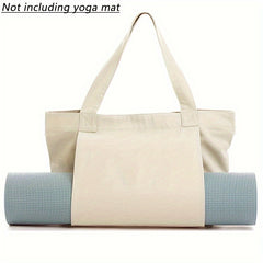 Large Yoga Mat Holder Bag With Shoulder Strap Lightweight And Durable