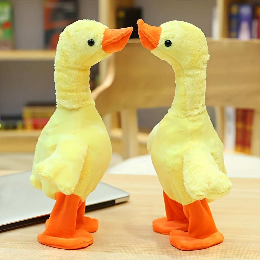 Interactive Singing Plush Duck Toy