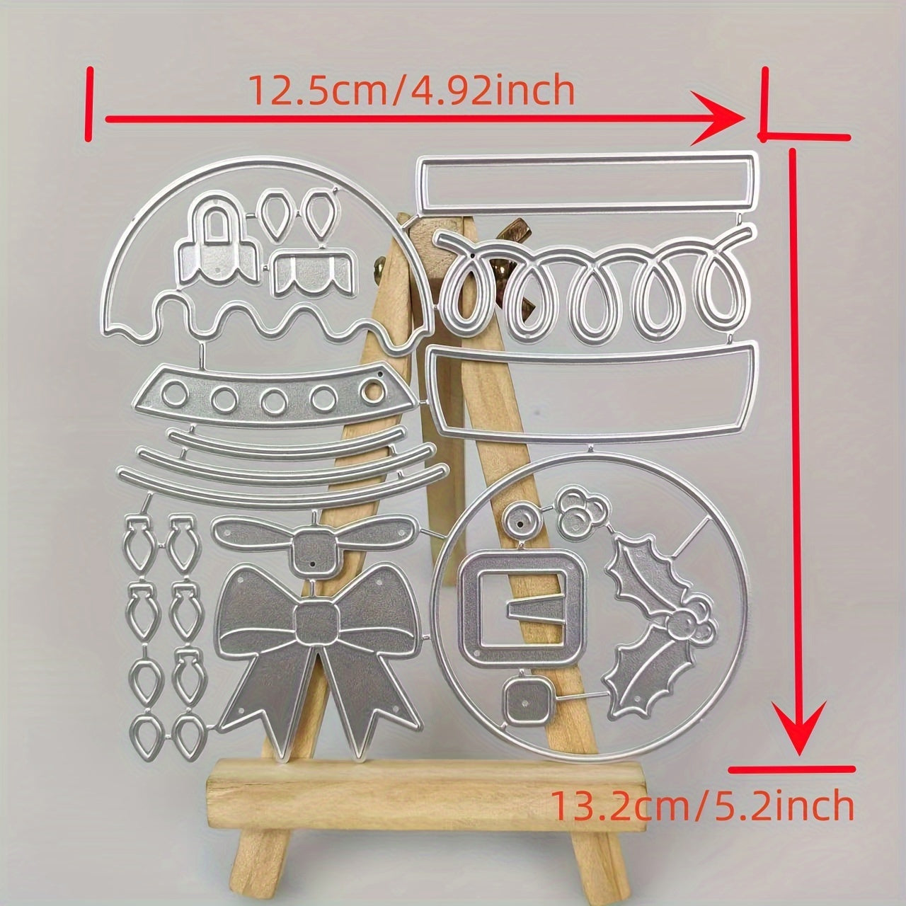 Christmas Santa Claus Metal Cutting Dies for Scrapbooking Craft Stencil