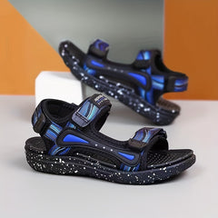 Boys' Summer Open Toe Sandals Lightweight Breathable Non-slip Beach Shoes