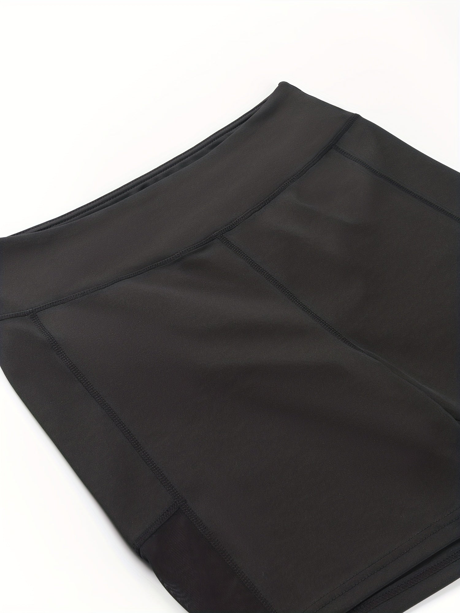 High Rise Mesh Fitness Shorts