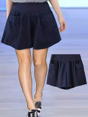 Y2K Shorts Elastic High Rise Cargo Pants