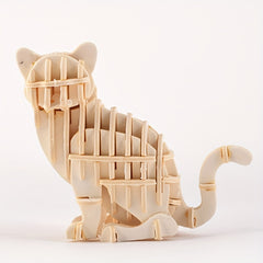 3D Puzzle Animal Assembly Kit DIY Puzzle Model Creative Ornament
