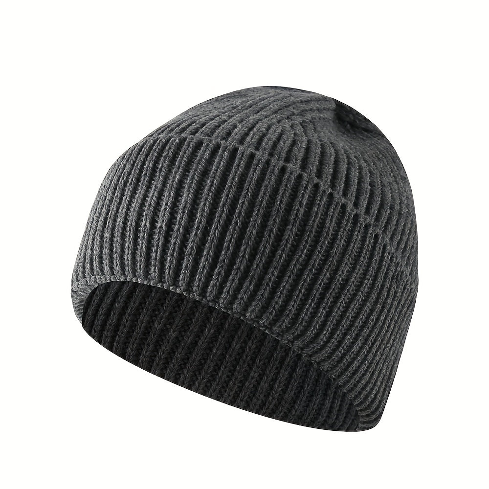 Men's Winter Windproof Fleece Warm Cap Beanie for Outdoor