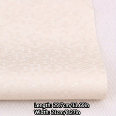 A4 PVC Honeycomb Pattern Leather Fabric