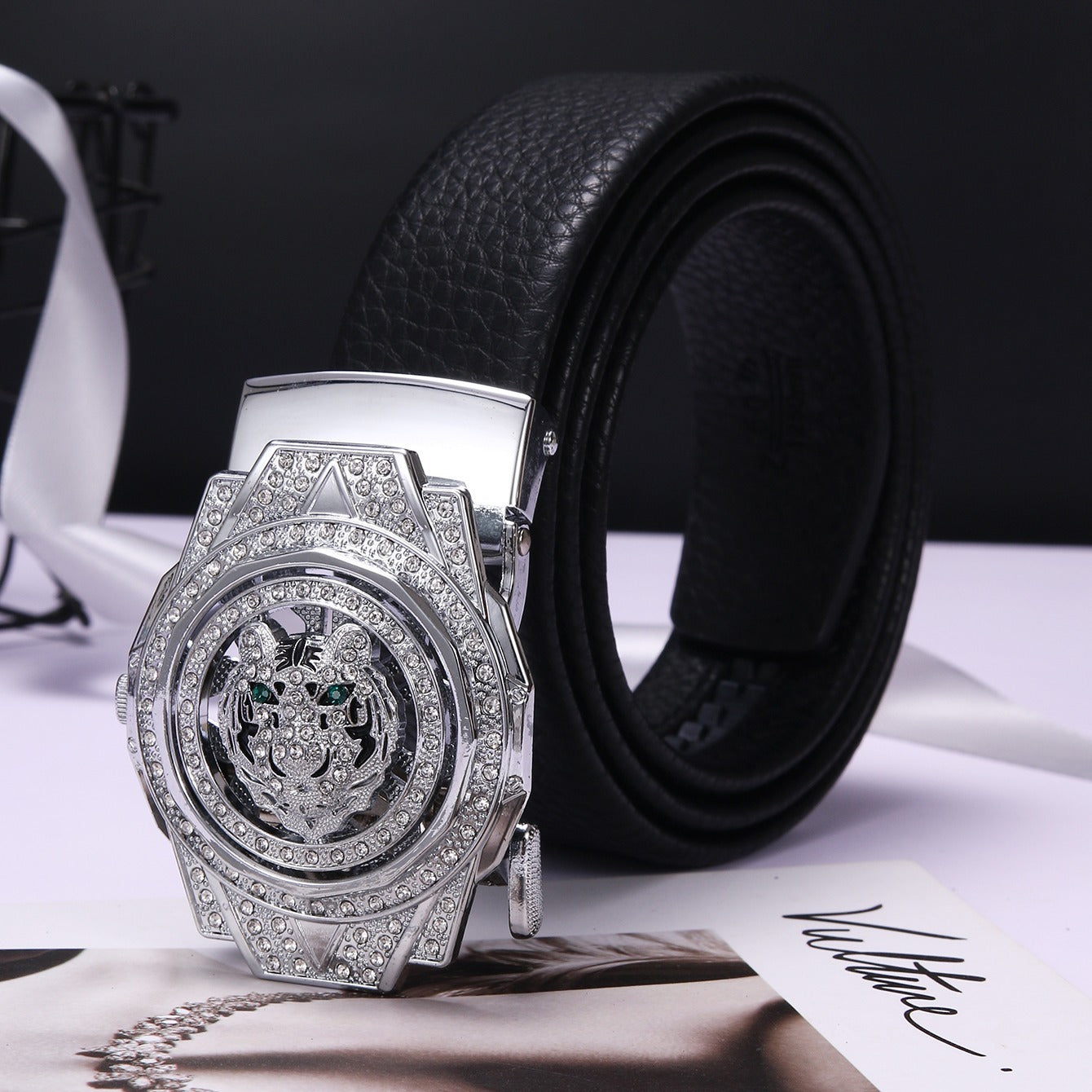 Men's Automatic Buckle Belt