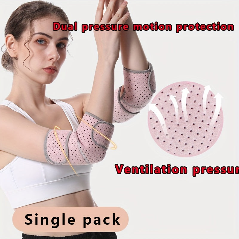 Open Elbow Protector Dual Strap Adjustable Elasticity Waterproof OK Fabric