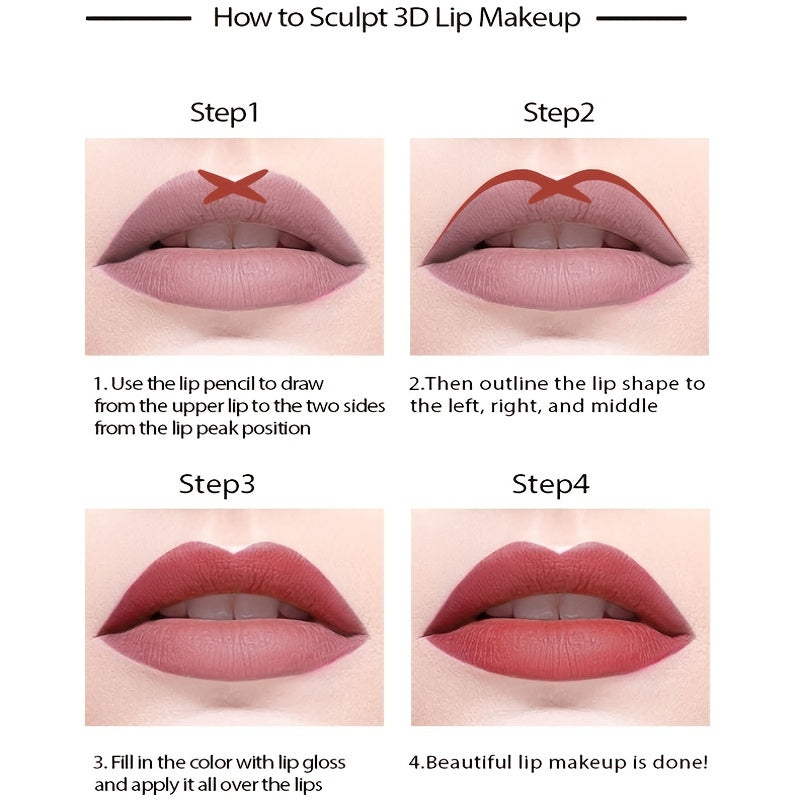 Matte Velvet Lipstick Pen with Waterproof Formula