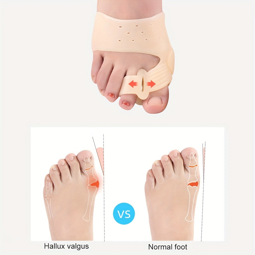 Silicone Bunion Adjusters for Foot Pain Relief