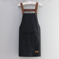 Waterproof Kitchen Apron with Big Pocket