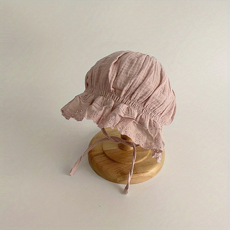 Baby Girl Lace Sun Hat Outdoor Sun Protection