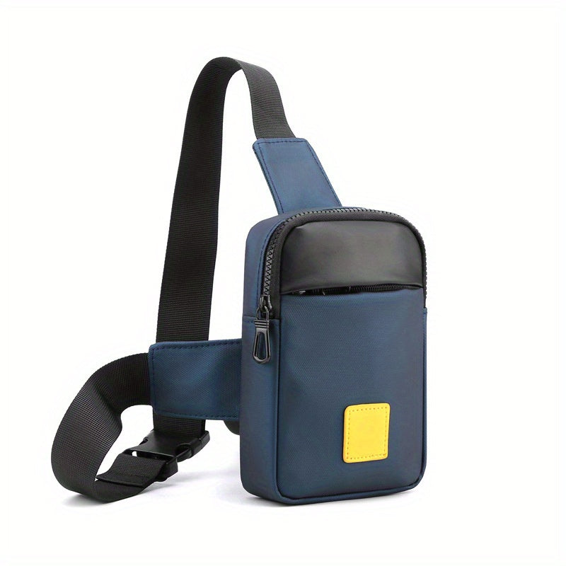 Casual Chest Bag Crossbody for School Office Passport Money Cell Phone Holder