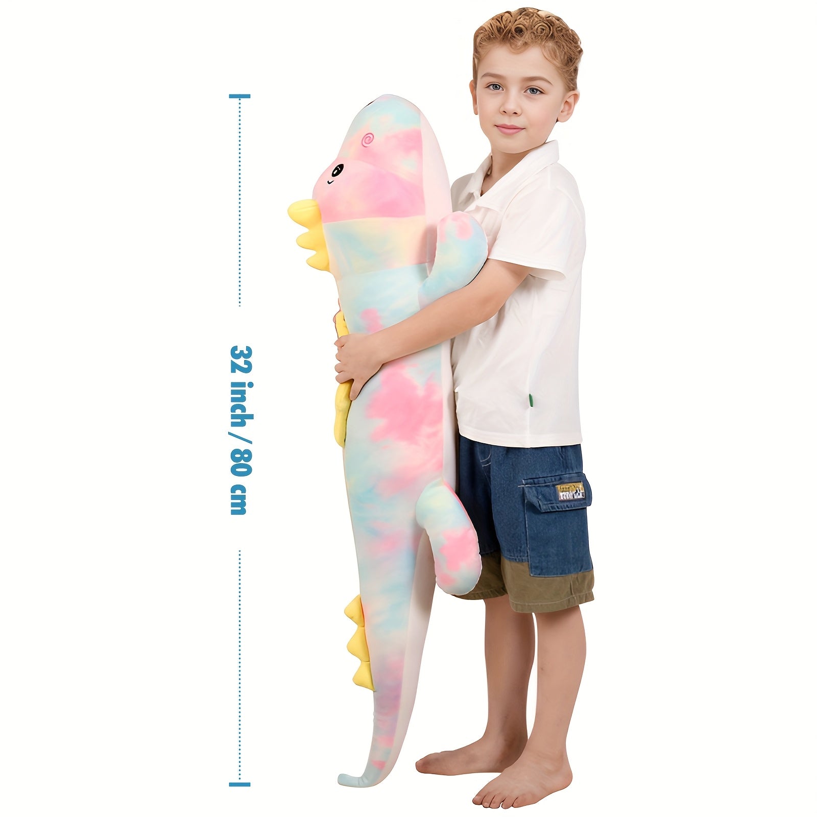 Giant T Rex Dinosaur Plush Toy 132 08cm Soft Stuffed Animal Comic Theme Green