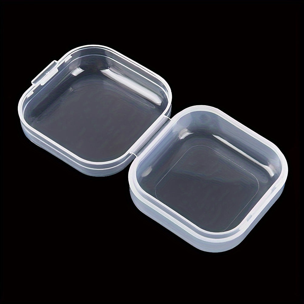 12pcs Clear Storage Box Beads Container Case Organizer