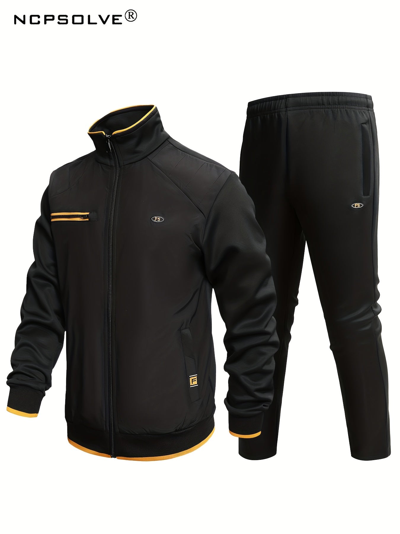 Men's Sports Suit: Jacket & Breathable Pants