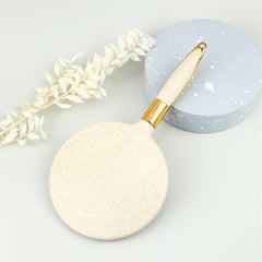 Portable Square Handle Makeup Mirror for Beauty Salons and Tattoos