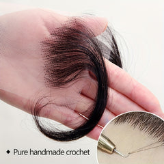 2pcs Natural Looking Lace Baby Hair Edges for Daily Use Human Hair Pieces
